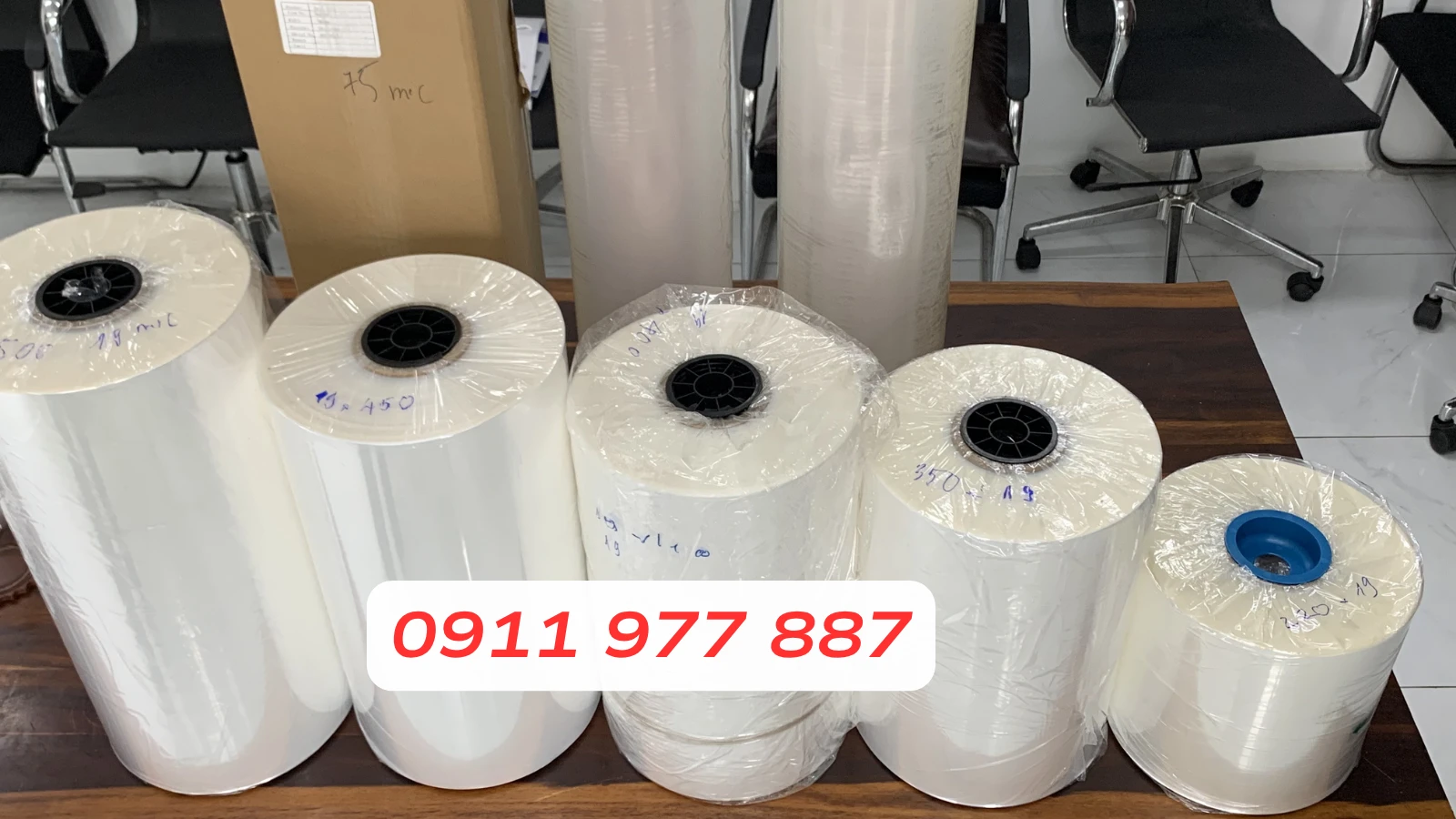 Màng co POF nhập khẩu giá xưởng, đa dạng kích thước: 280mm, 350mm, 450mm