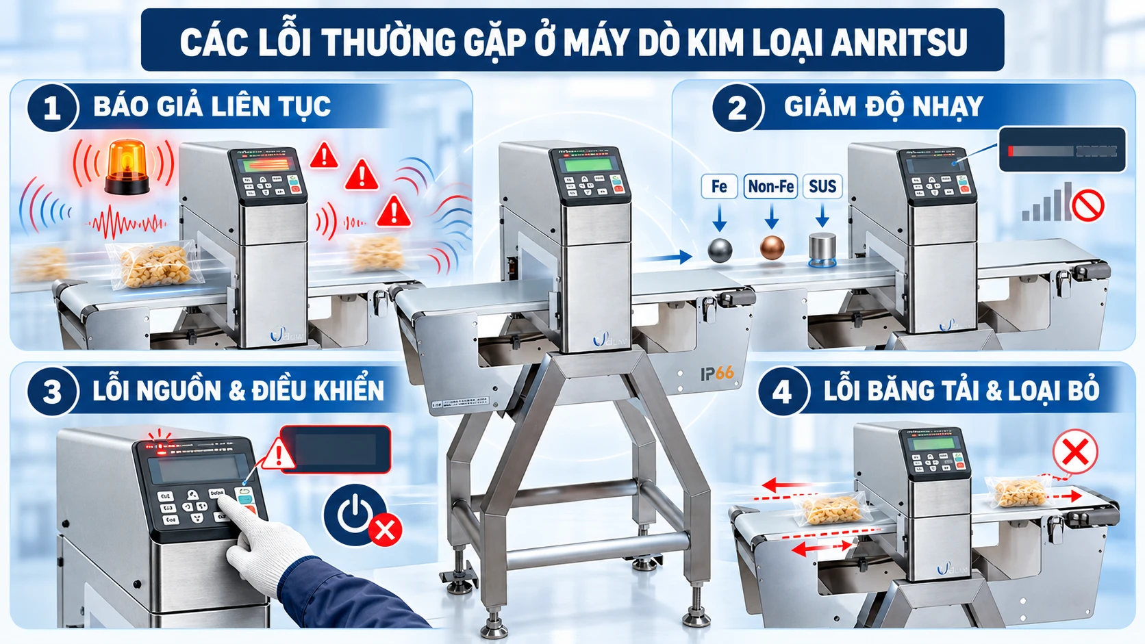 Dịch Vụ Sửa Chữa Máy dò Kim Loại Anritsu