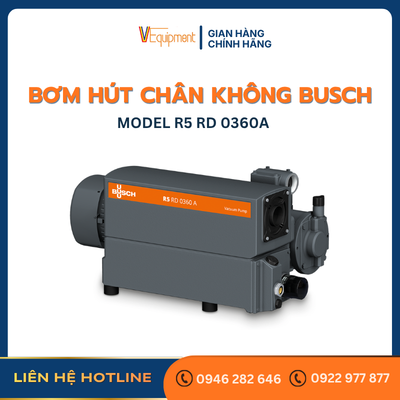 BƠM CHÂN KHÔNG BUSCH R5 RD 0360A