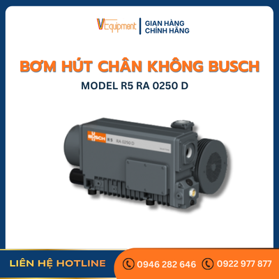 BƠM HÚT CHÂN KHÔNG BUSCH R5 RA 0250 D