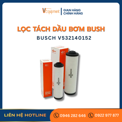 LỌC KHÍ BƠM CHÂN KHÔNG BUSCH V532140152