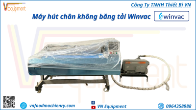 Máy đóng gói chân không băng tải winvac