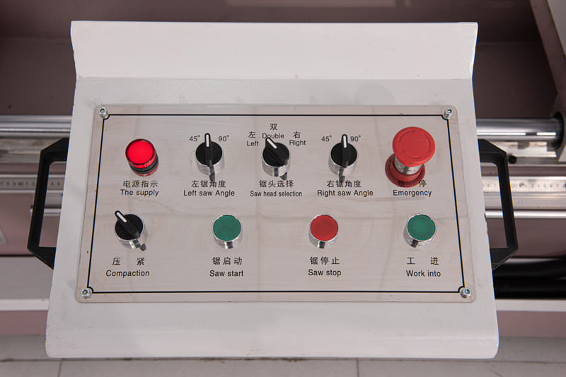 Máy cắt nhôm 2 đầu 08S - Ảnh 6