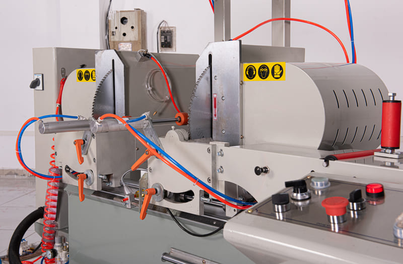 Máy cắt nhôm 2 đầu F55 - Ảnh 5