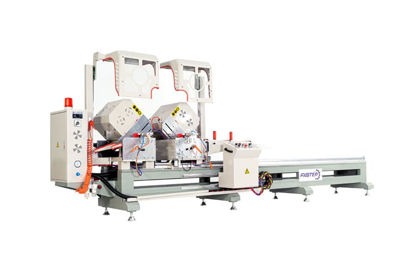 Máy cắt nhôm 2 đầu F90