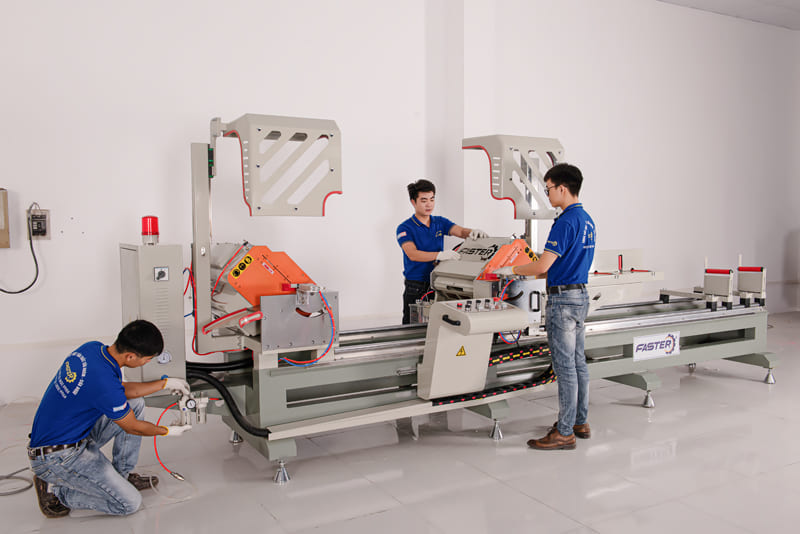 Máy cắt nhôm 2 đầu F99 - Ảnh 6