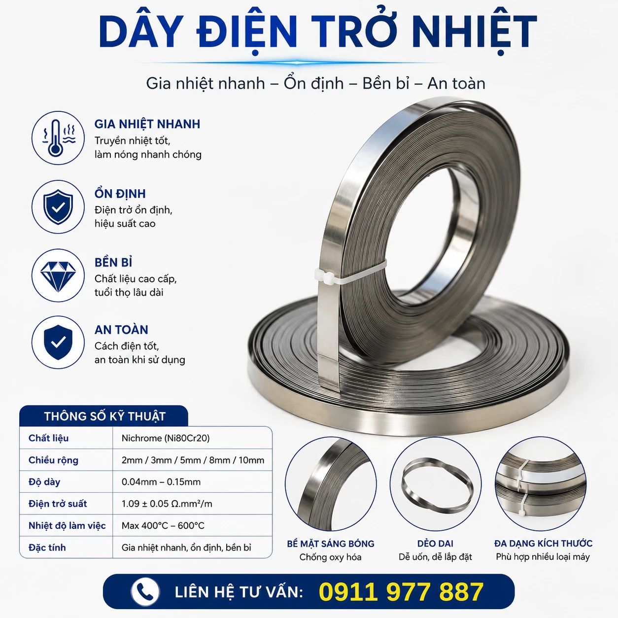 Dây điện trở nhiệt