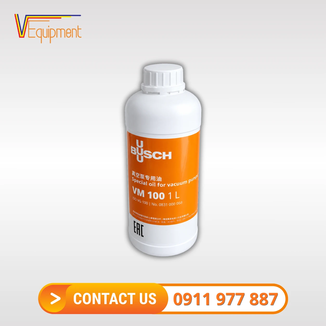 DẦU BƠM HÚT CHÂN KHÔNG VM 100 1 LÍT