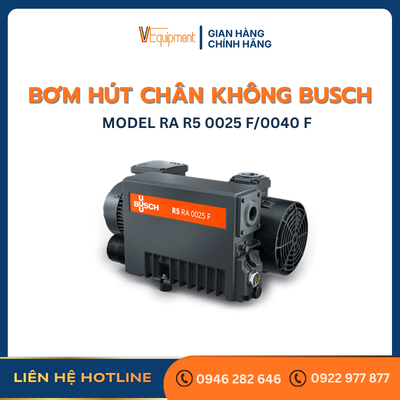 Bơm Busch Ra R5 0025 F/0040 F - Ảnh 2