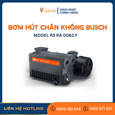 BƠM HÚT CHÂN KHÔNG BUSCH R5 RA 0063 F - Ảnh 2