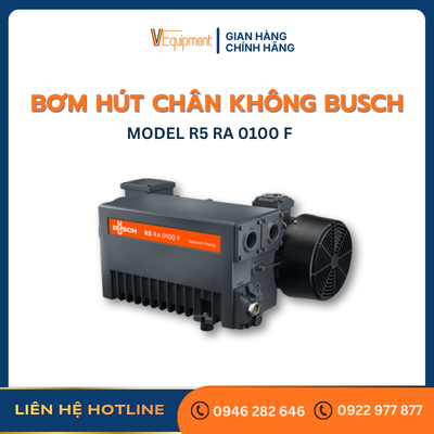 BƠM HÚT CHÂN KHÔNG BUSCH R5 RA 0100 F - Ảnh 2