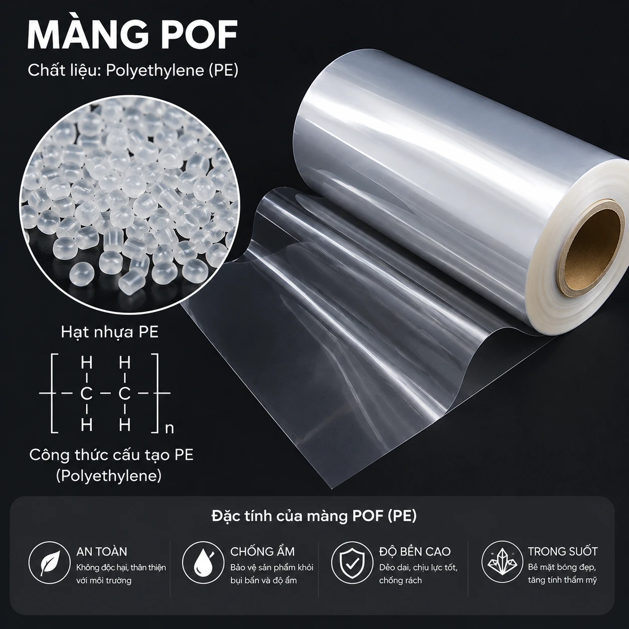 màng co pof nhập khẩu