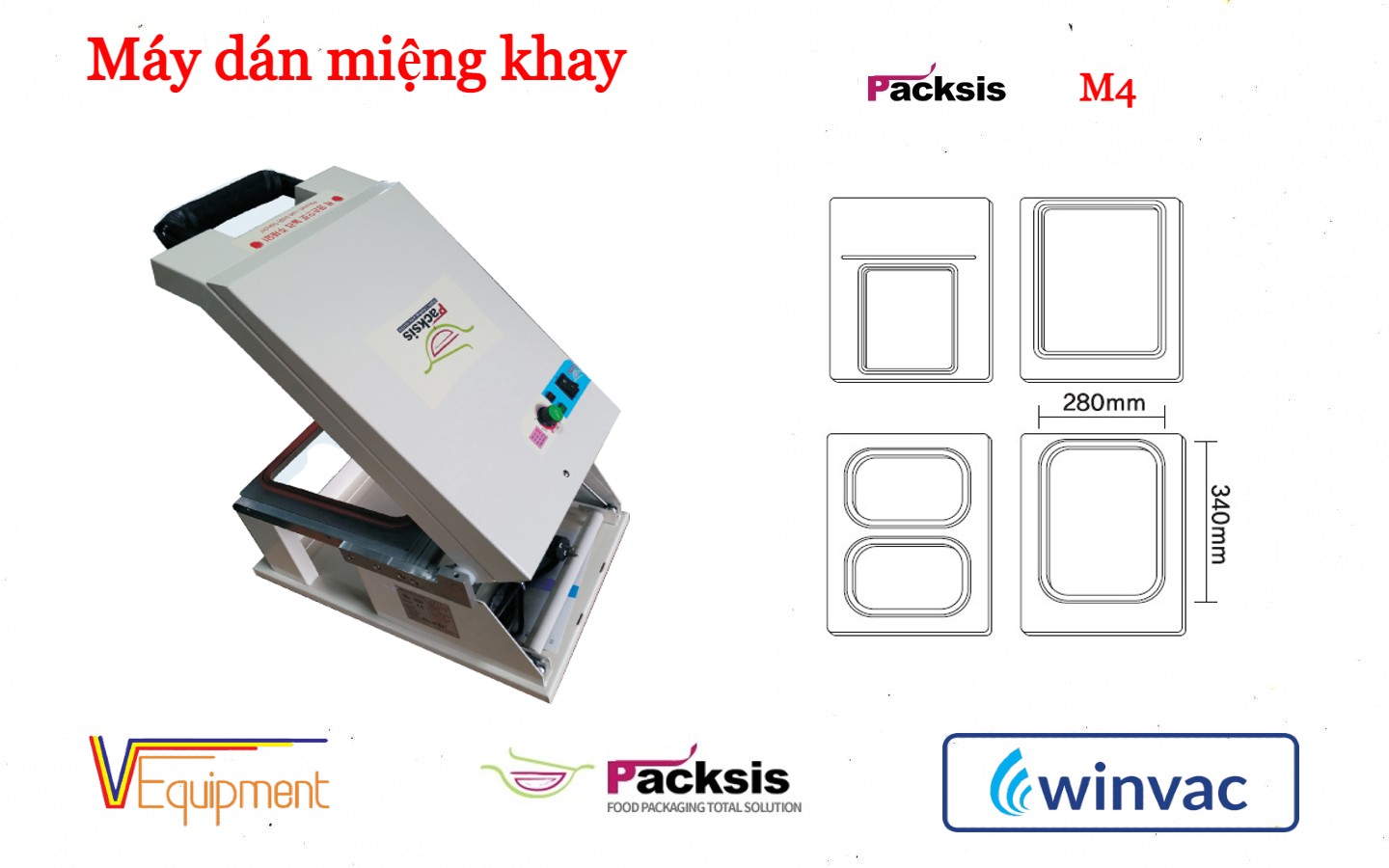 MÁY DÁN KHAY M4 HÀN QUỐC