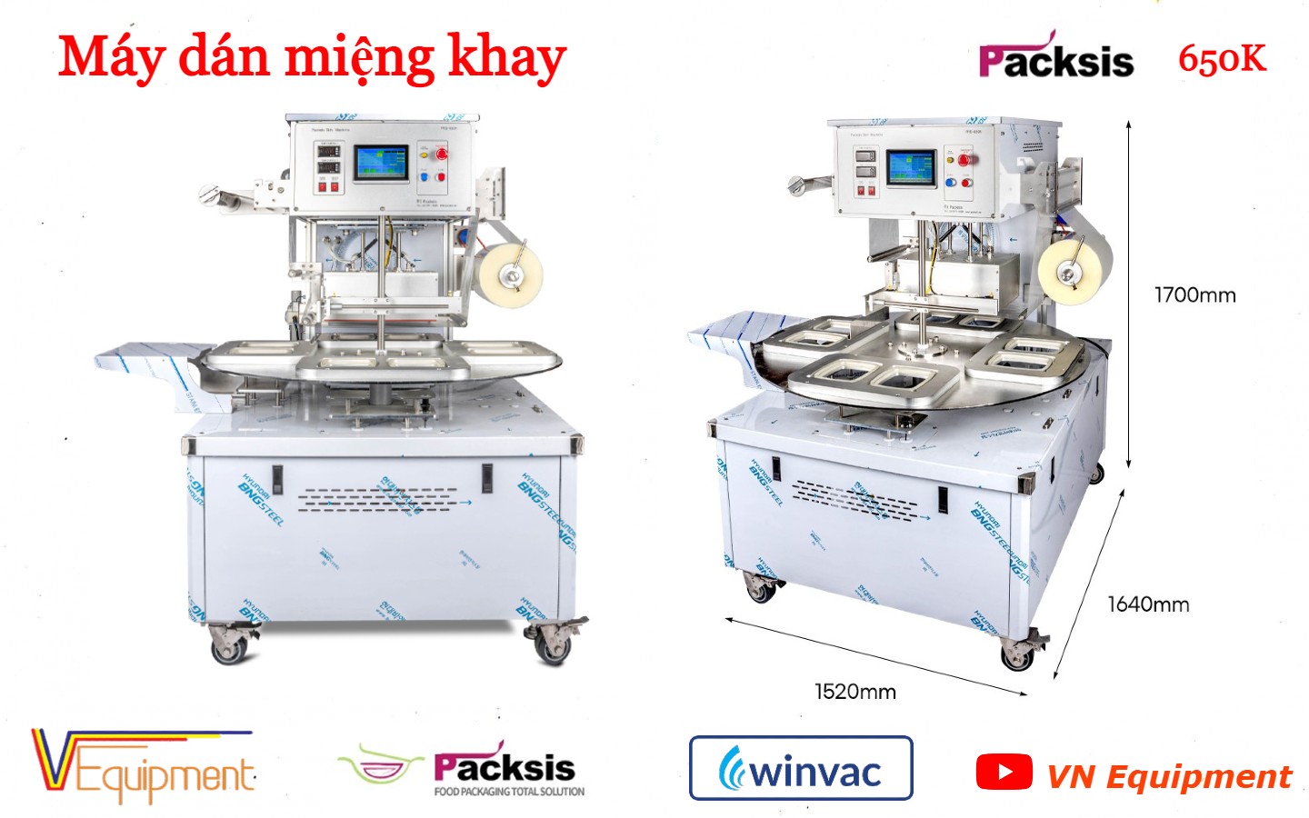 MÁY DÁN KHAY TỰ ĐỘNG PACKSIS 650K