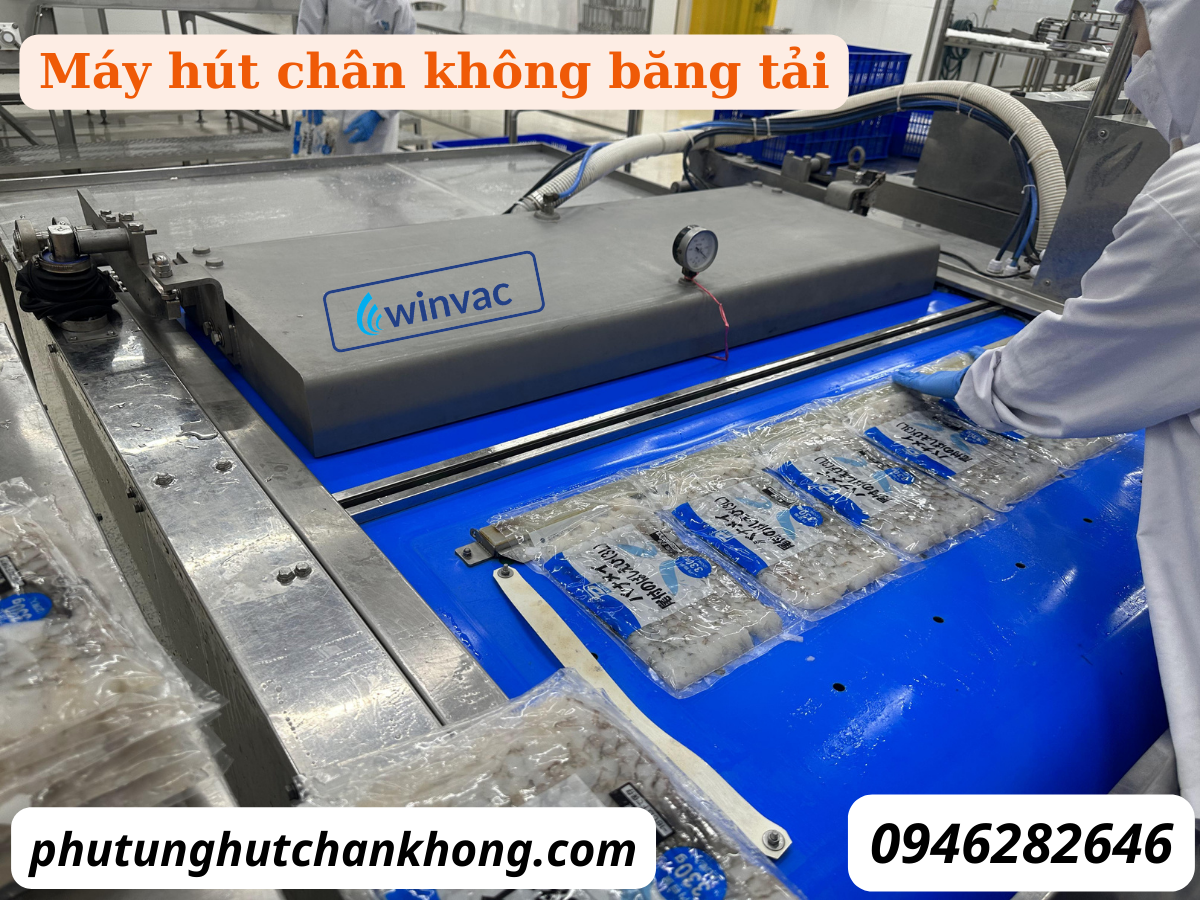 MÁY HÚT CHÂN KHÔNG BĂNG TẢI CÔNG NGHIỆP