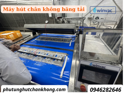 Máy hút chân không băng tải winvac - Ảnh 2