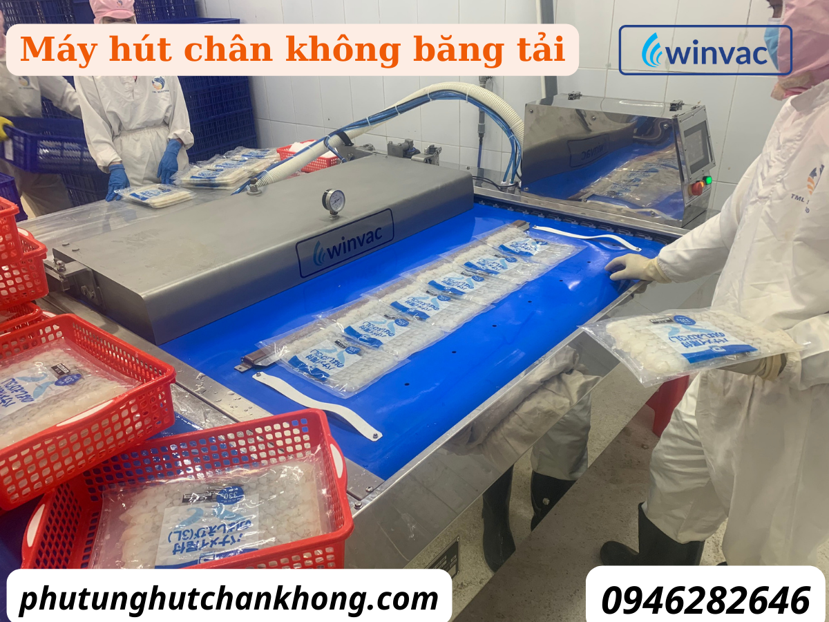 máy hút chân không liên tục