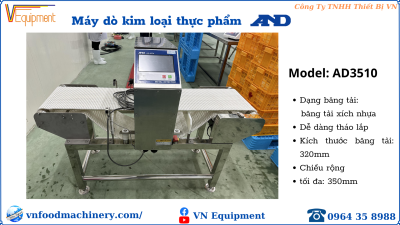 MÁY RÀ KIM LOẠI THỦY SẢN - Ảnh 3