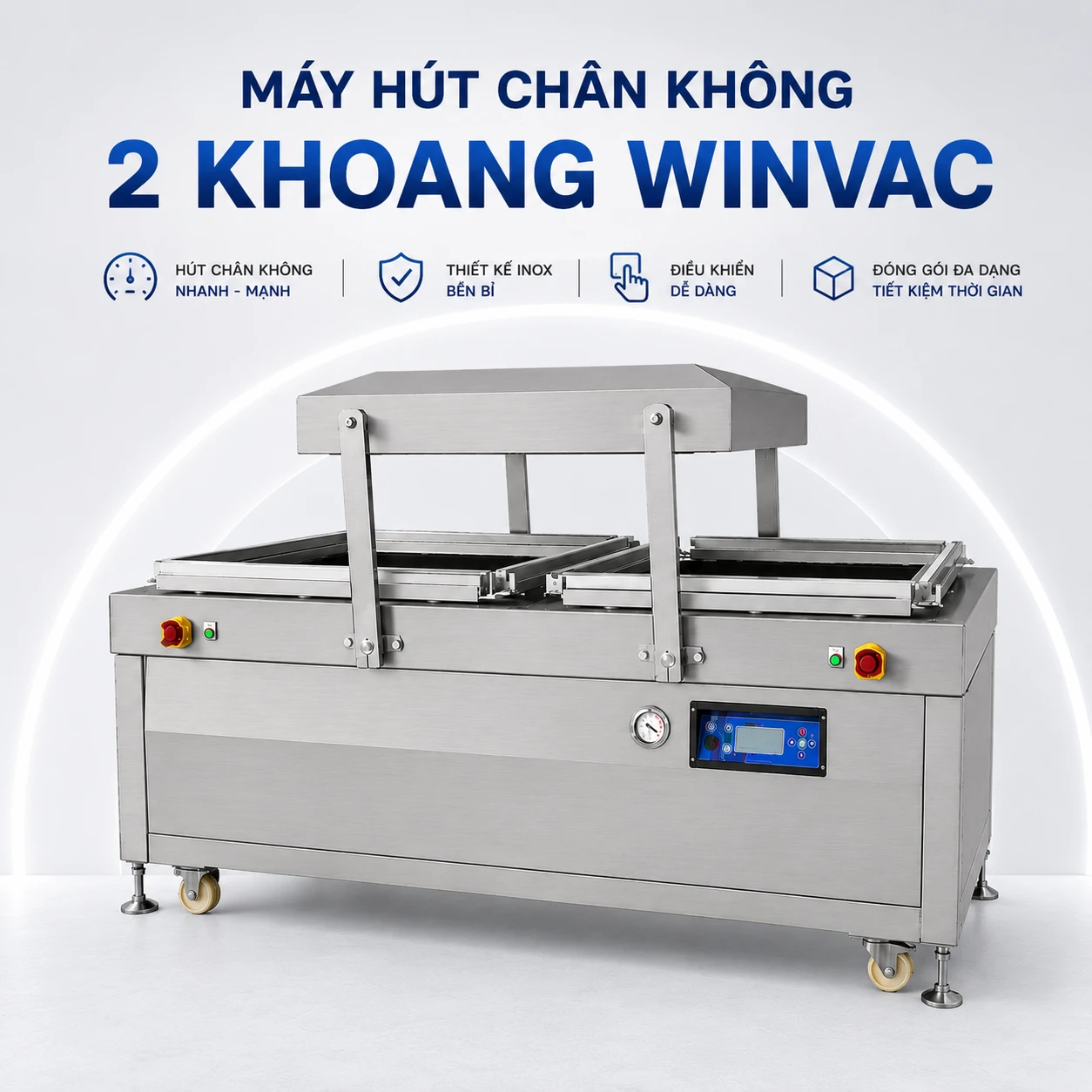 Máy Hút Chân Không 2 Khoang Winvac