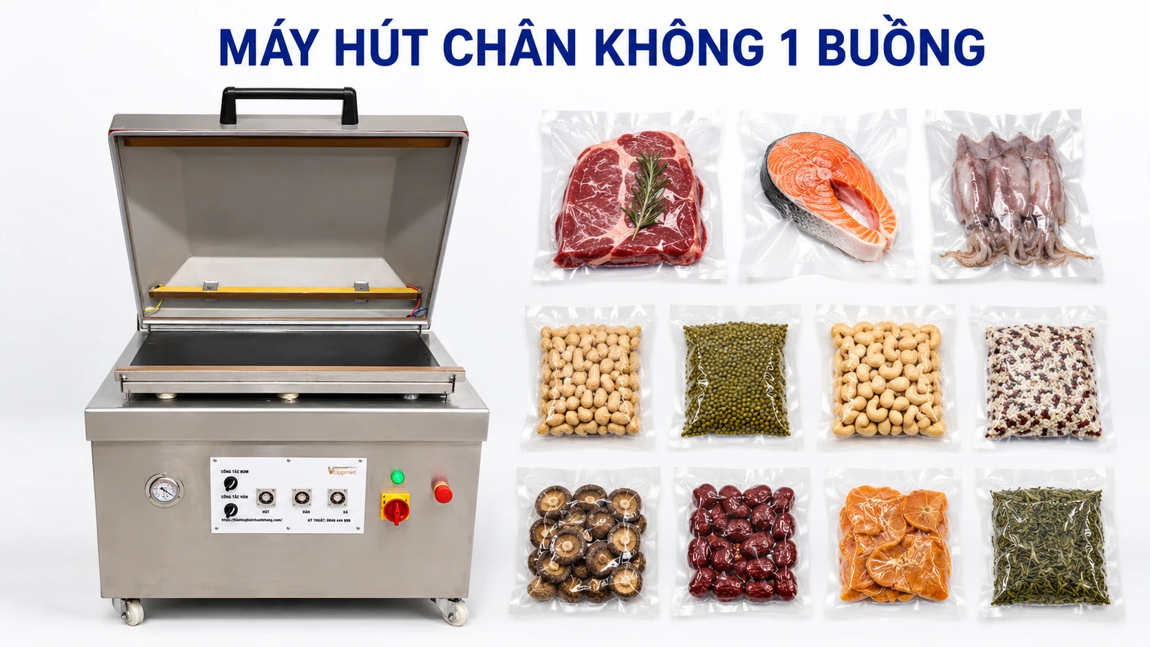 Máy hút chân không 1 buồng