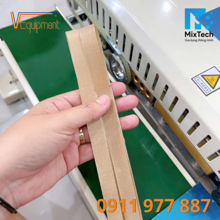 Dây Đai Hàn Nhiệt Teflon 1110mm - Máy Hàn Miệng Túi, Máy Ép Nhiệt - Ảnh 2