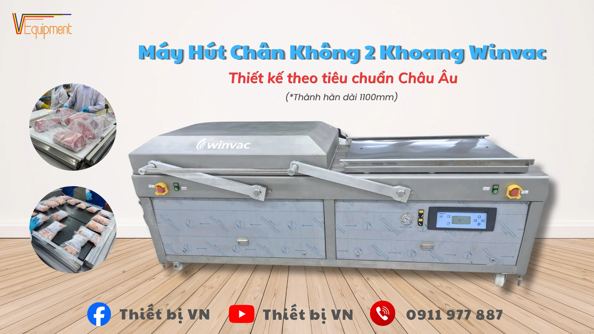 Máy Hút Chân Không 2 Khoang Winvac