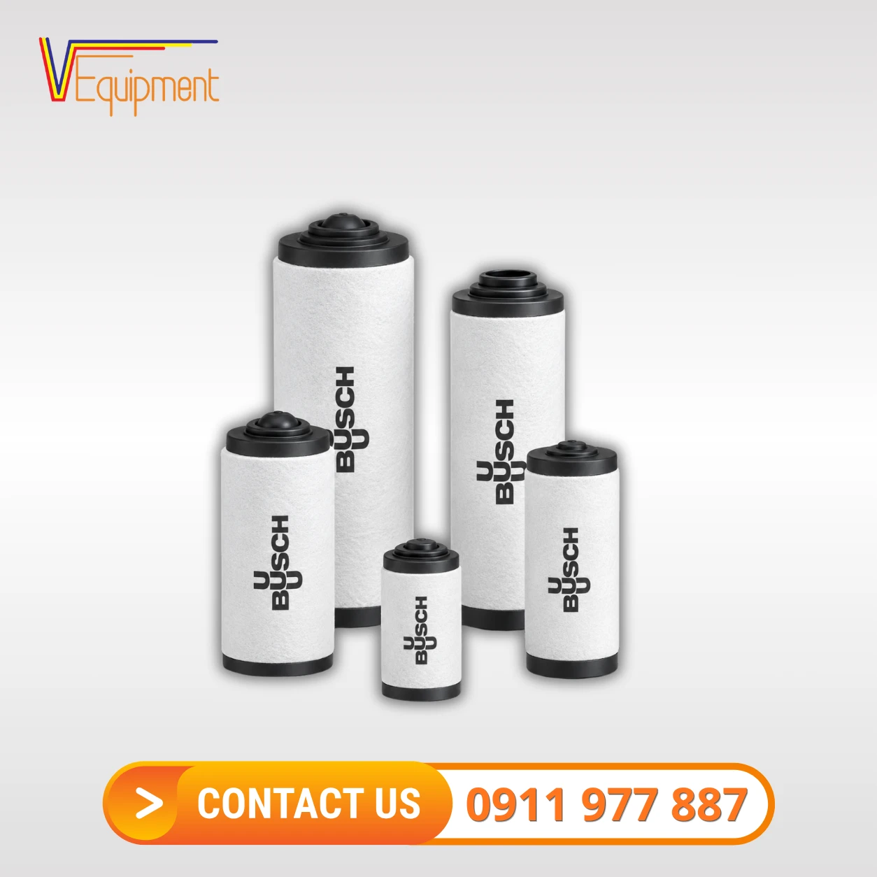 Lọc tách dầu Busch V532 140 151 giá chính hãng, có VAT