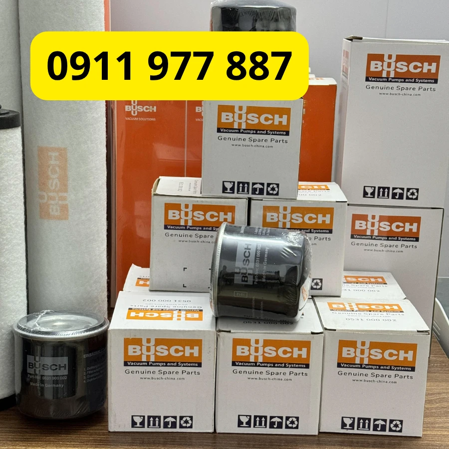Phụ tùng lọc dầu Busch 0531 000 002 nhập khẩu Đức - Ảnh 2