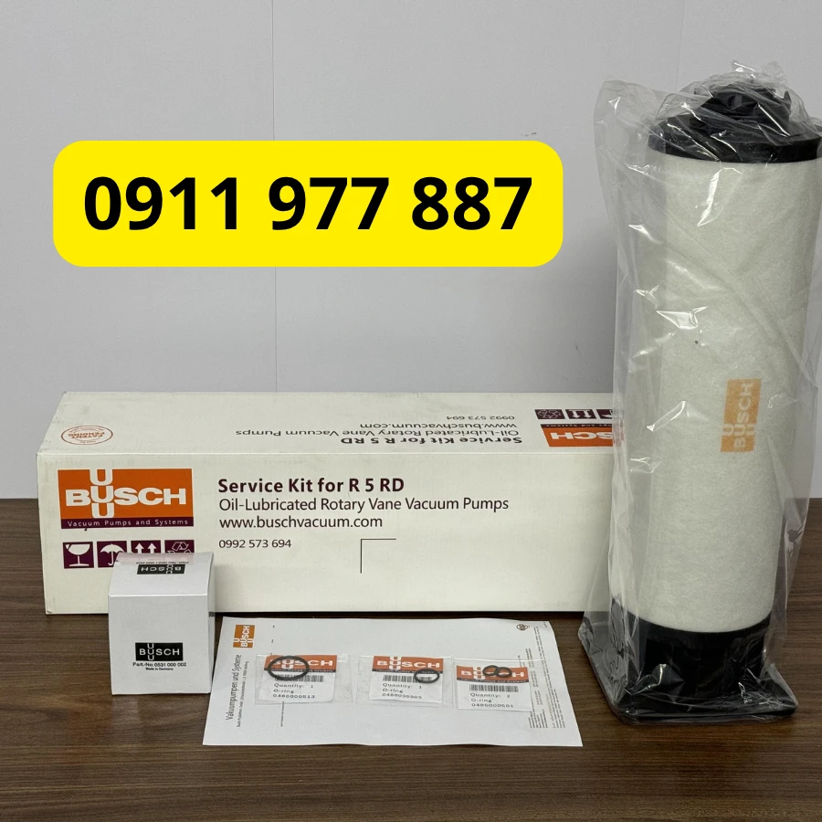Lọc Tách Nhớt Busch V532 141 267 Chính hãng, Có VAT - Ảnh 2