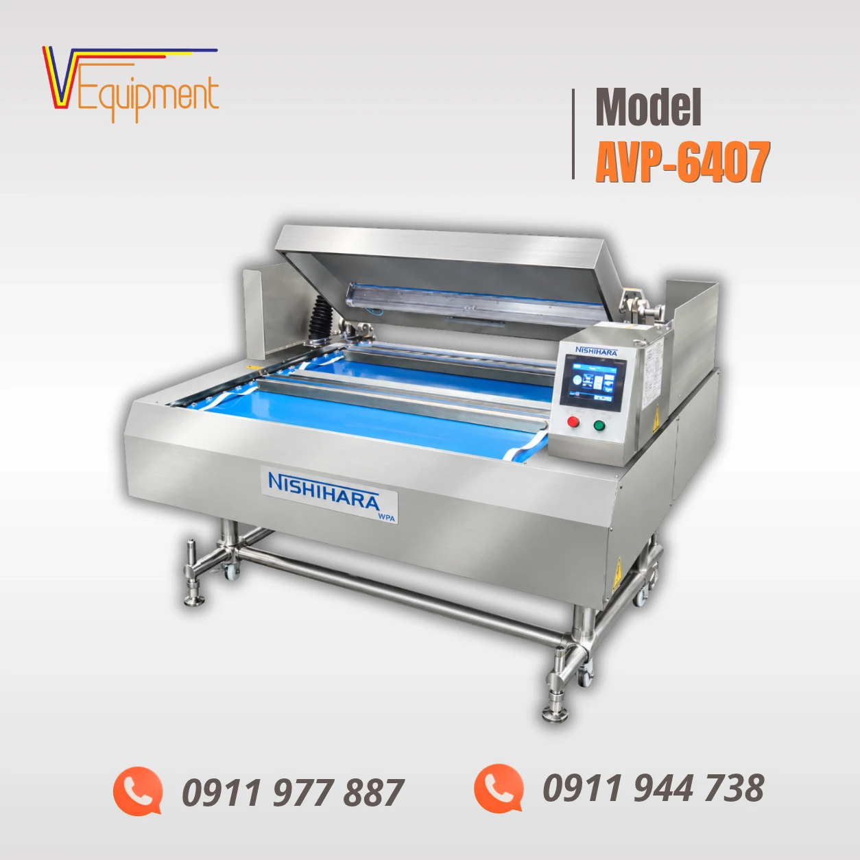 Máy Hút Chân Không Băng Tải Nishihara AVP-6407