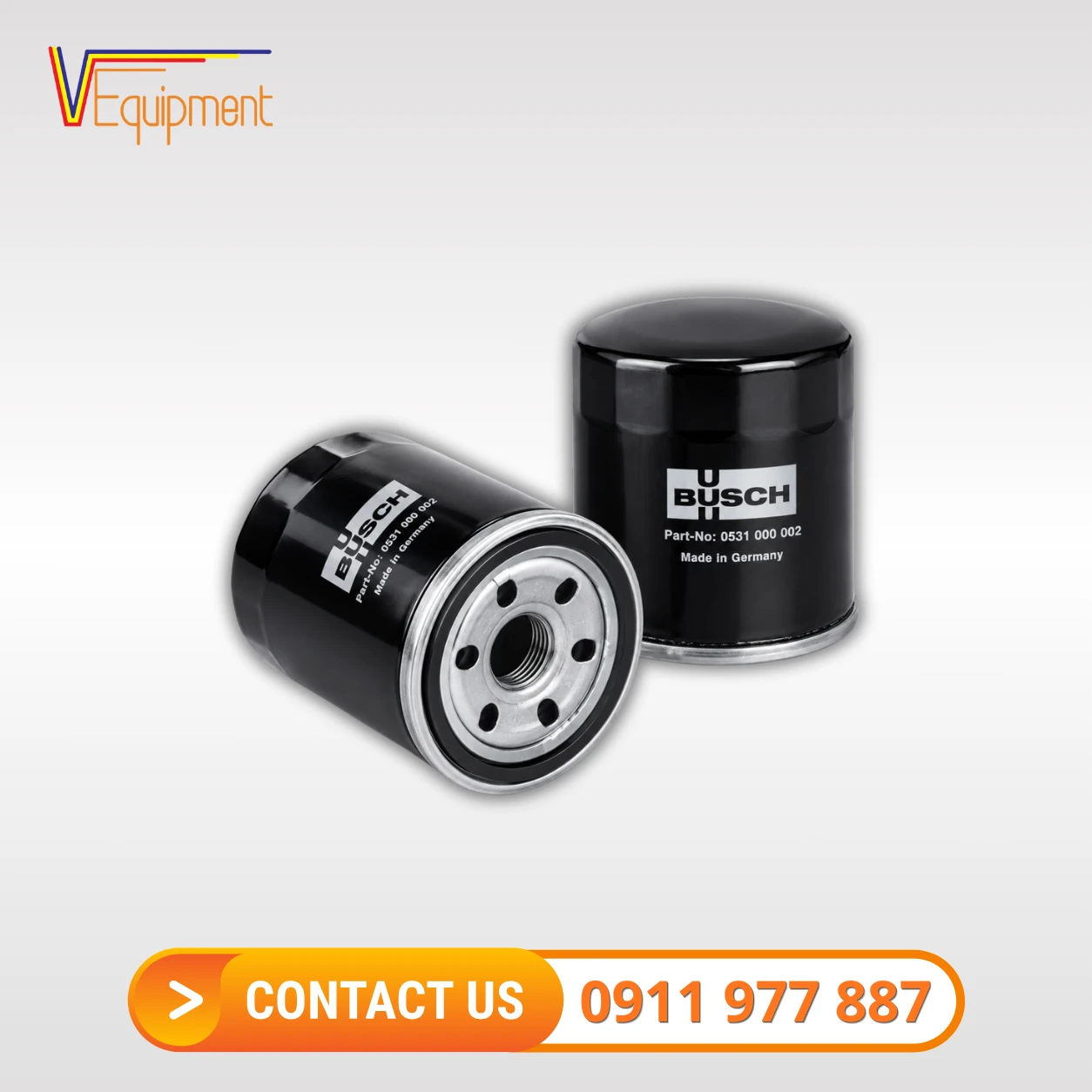 Lọc dầu bơm Busch 0531 000 001 giá nhập chính hãng