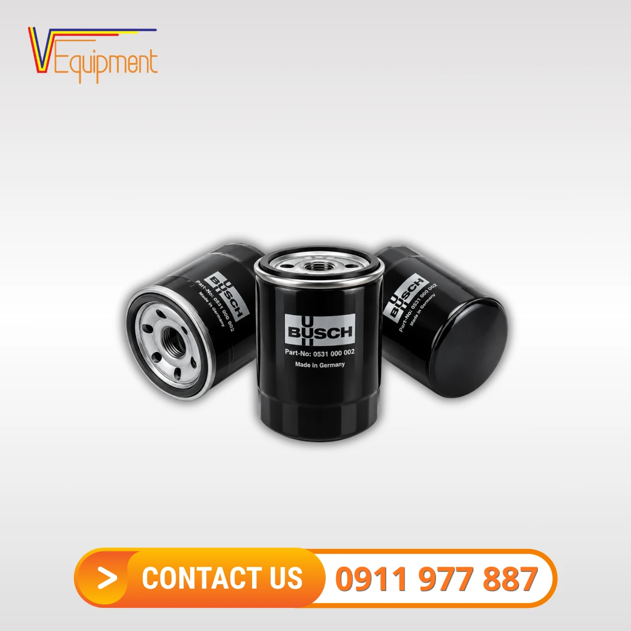 Phụ tùng lọc dầu Busch 0531 000 002 nhập khẩu Đức