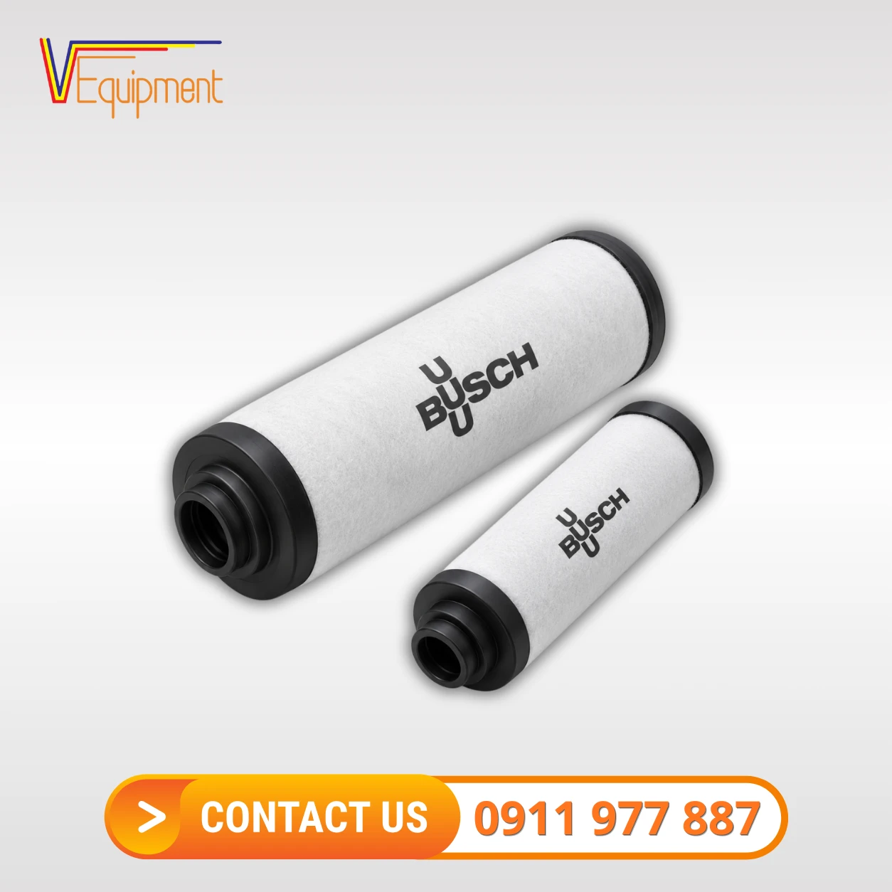 Lọc tách dầu Busch V532 141 263 chính hãng, xuất hóa đơn