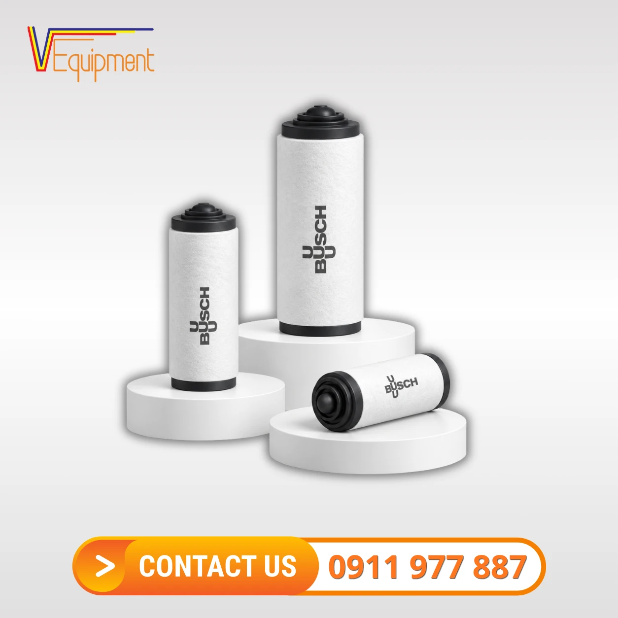Lọc tách nhớt Busch V532 141 264 đa dạng model, sẵn kho